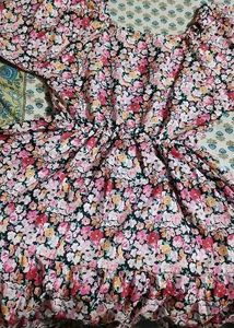 Floral Print Maxi Dress