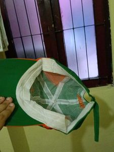Puma Green And Orange Head Cap