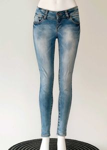 Light Wash Skinny Jeans