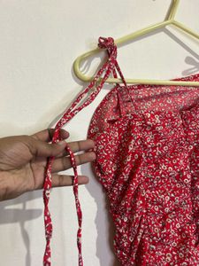 Floral Print Mini Dress