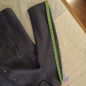 Slate blue coat!