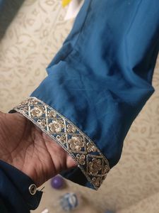 A Line Kurta Set With Dupatta