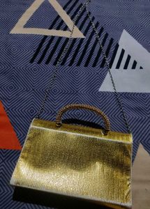 Golden Sling bag