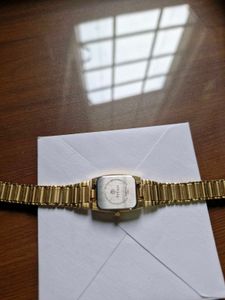 Original Titan Ladies Gold Watch