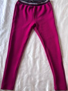 Magenta Active Wear Leggings