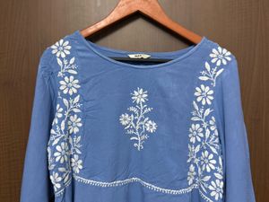 MAX Floral Embroidered Kurta