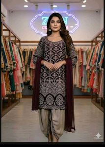 Elegant Embroidered Salwar Suit