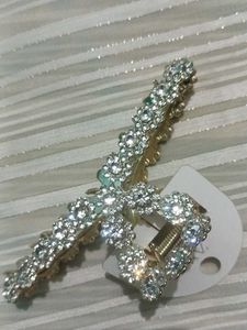 Sparkling Rhinestone Hair Claw Clip