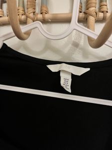 black h&amp;m top