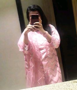 Heavy Material Net Kurta Set❤️