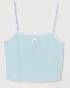 H&M Powder Blue Crop Top
