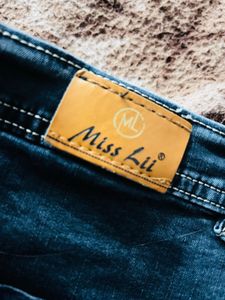 Wide Leg Denim Jeans