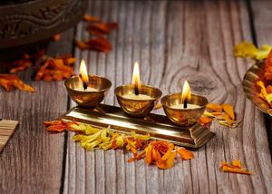 Pure Cow Ghee Diya with Batti Pooja Room 100 Pcs