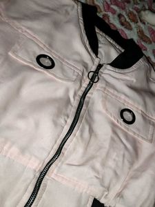 Pink Bomber Jacket