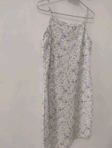 Beautiful Flower Print Midi Just For You