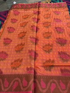 Elegant Floral Print Saree