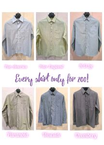 Set of 5 high-end brand shirts like ozemberg.