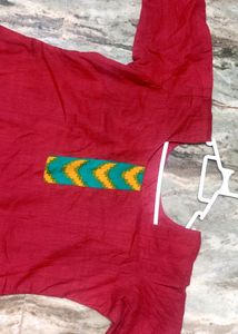 Red Kurta