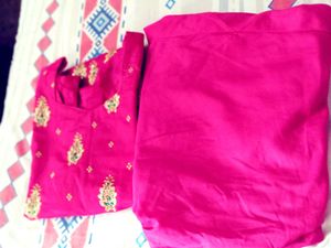 silk suit with saree
