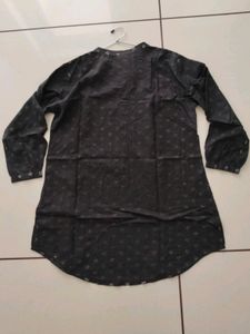 Black Cotton Tunic