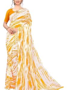 Yellow Saree Special For Haldi