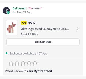 Mars Creamy Matte Lipstick 11 Ariel Awe
