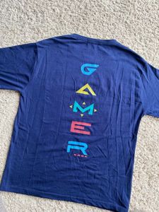Navy Blue GAMER Graphic Tee