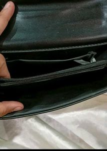 Studded Black Chain Bag