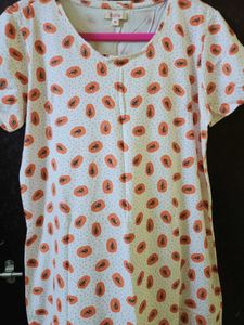 🍊🍋Cute Fruit Design Short Nightdress🍊🍋