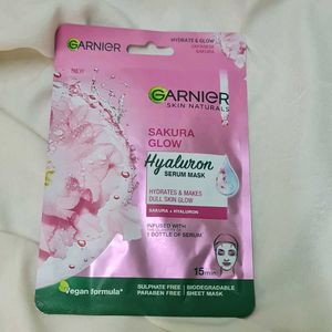 Garnier &amp; Lacto Calamine Sheet Masks