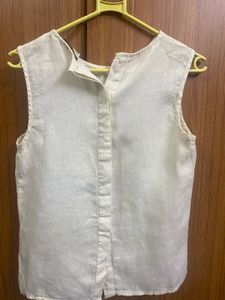 Zara Button Back Top