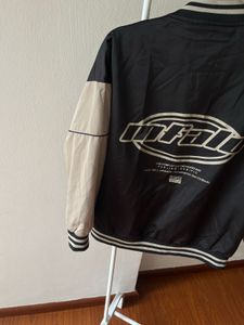 Harajuku Vintage Beige/Black UNISEX Bomber