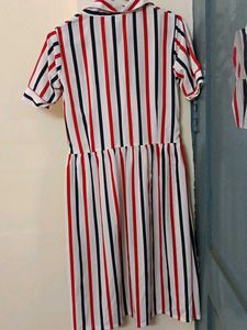 Striped Button-Down Shirt