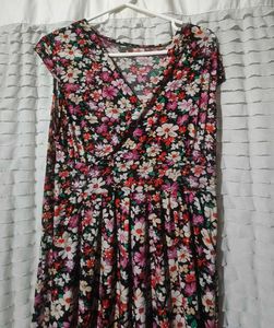 Chinese floral dress