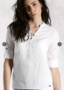 White Casual Shirt