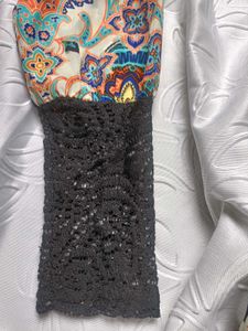Y2K Paisley Print Top 🖤