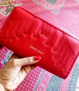 Forever Beauty Red Wallet