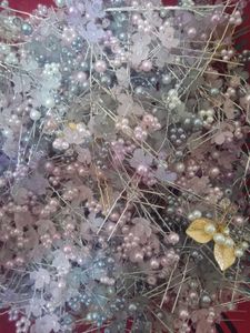 Floral Pearl Hair Pins - sets of 2