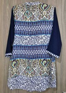 Paisley Print Tunic Top