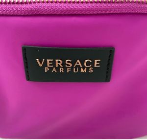 Brand NewVersace  purple Cosmetic Makeup Bag