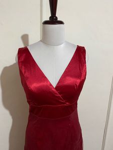 Elegant Red Ethnic Gown