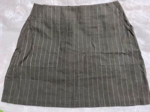 Striped Mini Skirt
