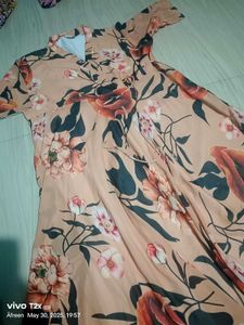 Floral Wrap Maxi Dress