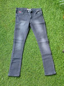 Slim Fit Gray Denim Jeans