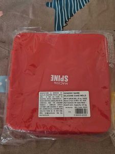 Red Silicone Baking Pan