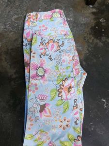 Never Worn Y2K Floral Printed Korean Jeans