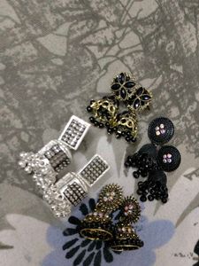 Combo Of Jhumkis