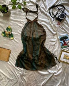 Sheer Halter Top