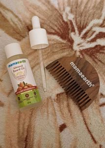 MAMAEARTH ALMOND BEARD OIL