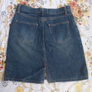 Y2k Denim Mini Skirt